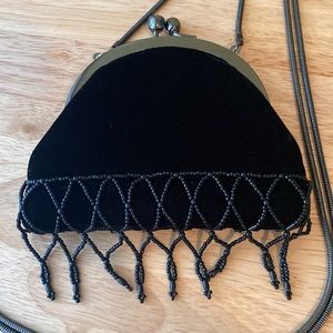 CLASSIQUES ENTIER Velvet Evening Kiss-lock mini Bag